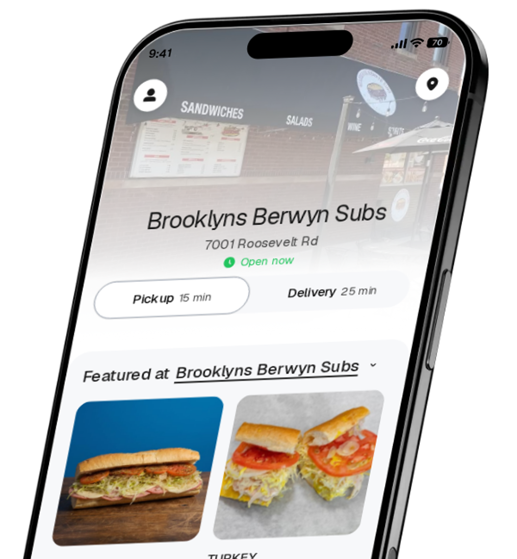 Brooklyns Berwyn Subs app preview