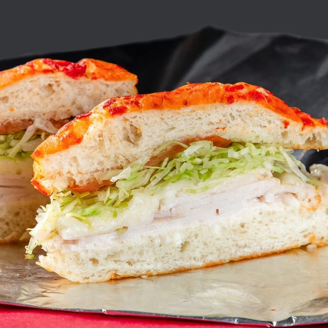 Turkey Focaccia.