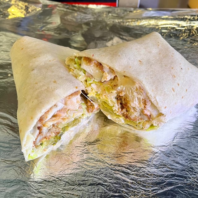 Spicy Chicken Wrap.