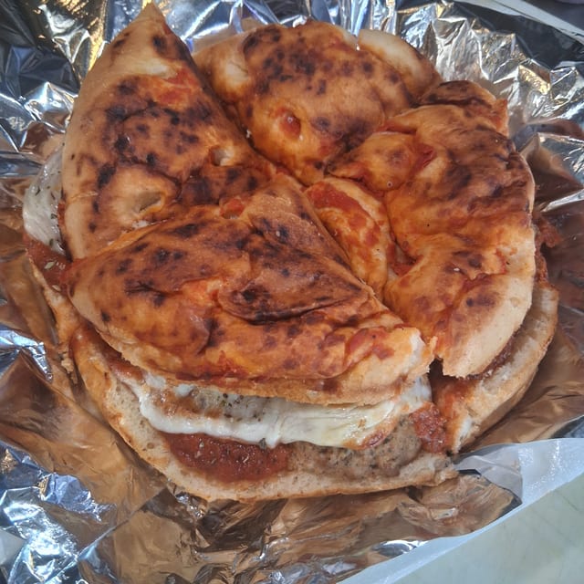 Meatball Focaccia.